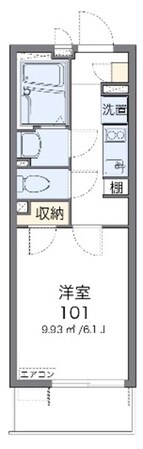 クレイノフラーズ アント ルポの物件間取画像